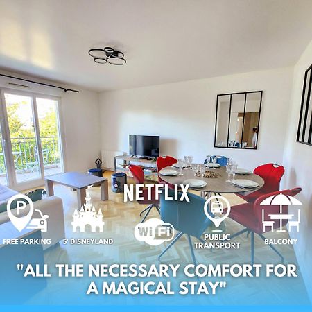 5' Disneyland Cozy Appartment Montévrain Zewnętrze zdjęcie